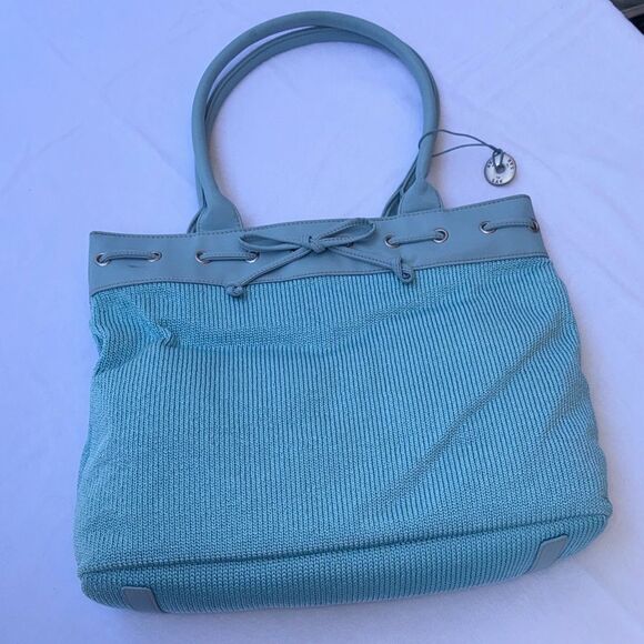VINTAGE THE SAK crochet Tote Shoulder Bag large - Picture 1 of 11